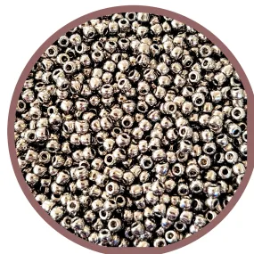 11/0 TR-711 Nickel Silver 10g Round Toho Seed Beads | Beading Supply