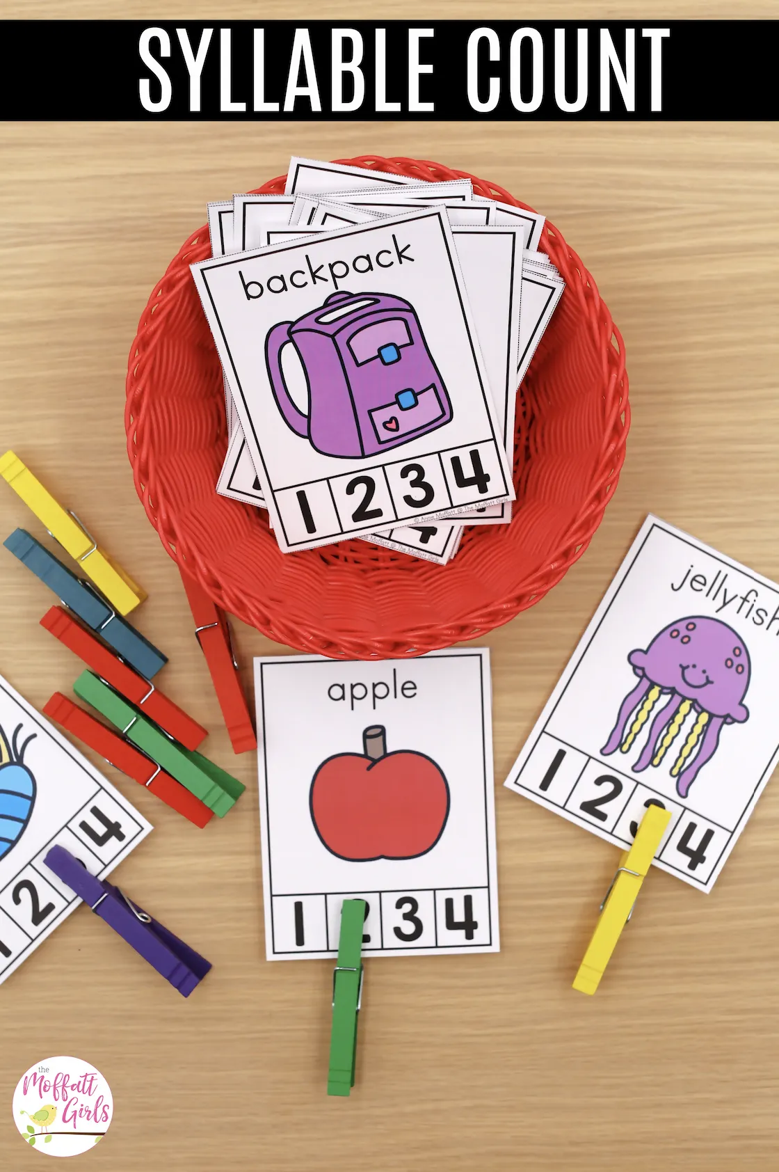 1st Grade Back to School Morning Bins | Printable Classroom Resource | The Moffatt Girls