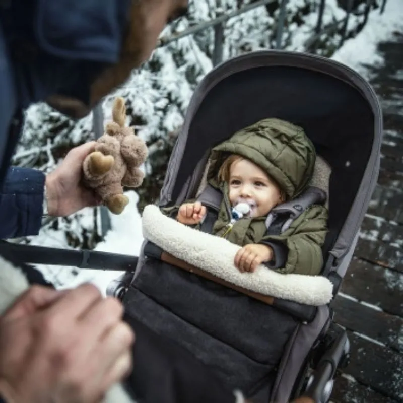 2-in-1 Winter Footmuff - Essential Black