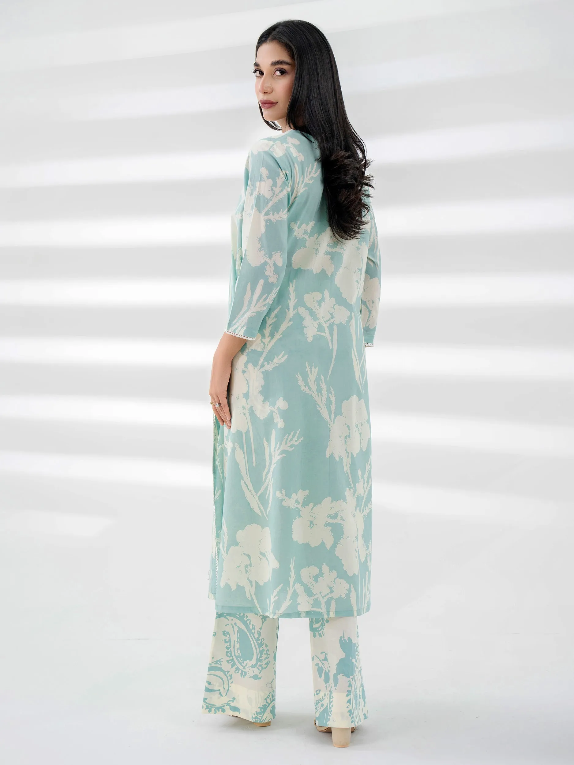 2 Piece Lawn Suit-Printed (Unstitched)