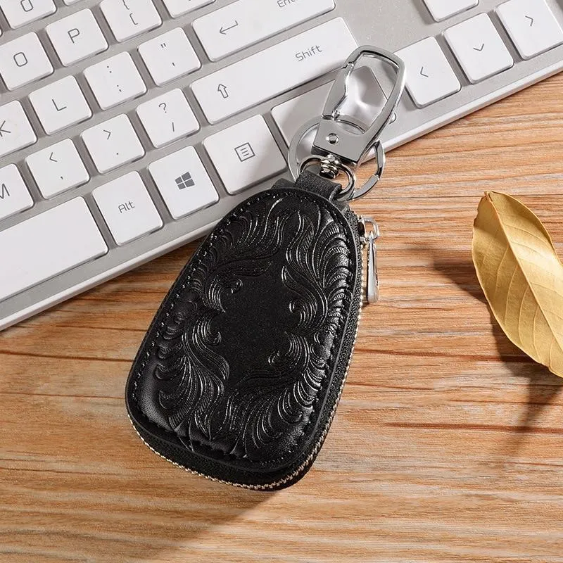 2in1 Leather Exclusive Car Key Holder