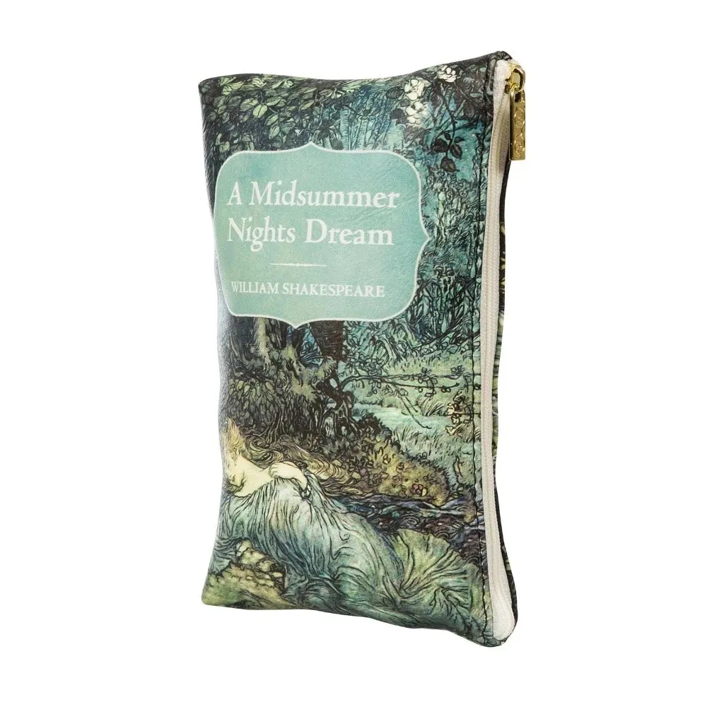 A Midsummer Nights Dream Book Art Zipper Pouch