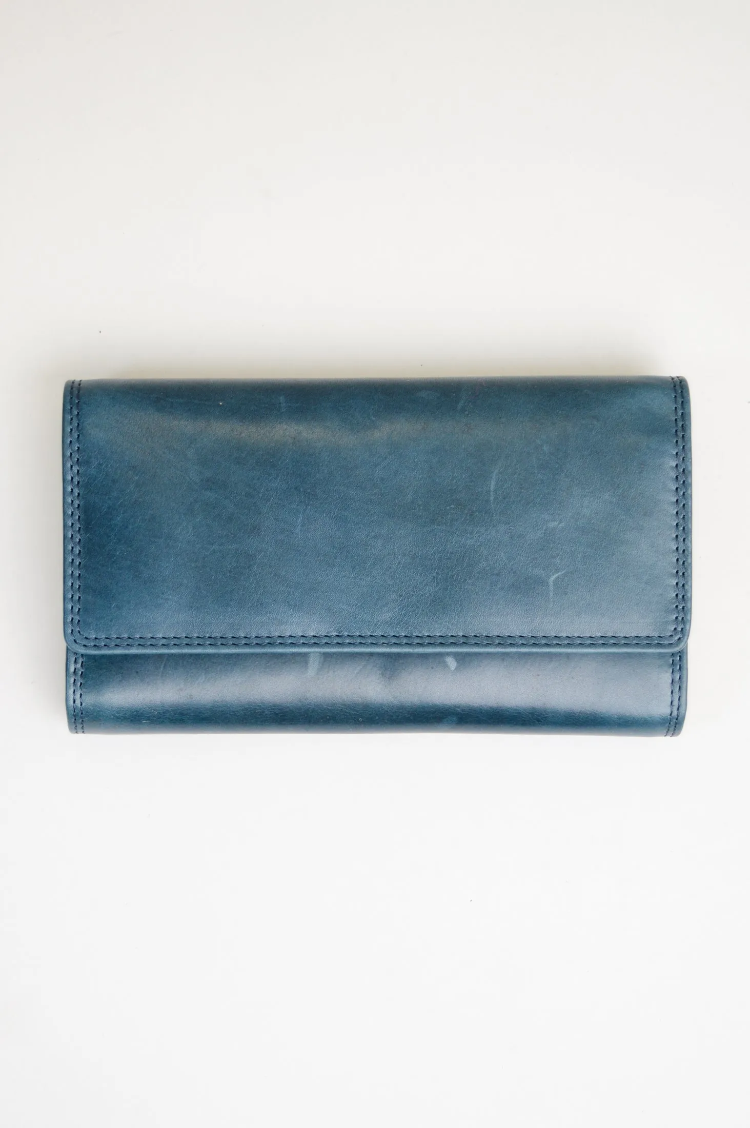 Adrian Klis 105 Ladies Wallet, Blue, Leather