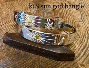 Albatory 18K Sun God Bangle