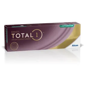 Alcon DAILIES TOTAL1 for Astigmatism One-Day - 30 Pack Contact Lenses