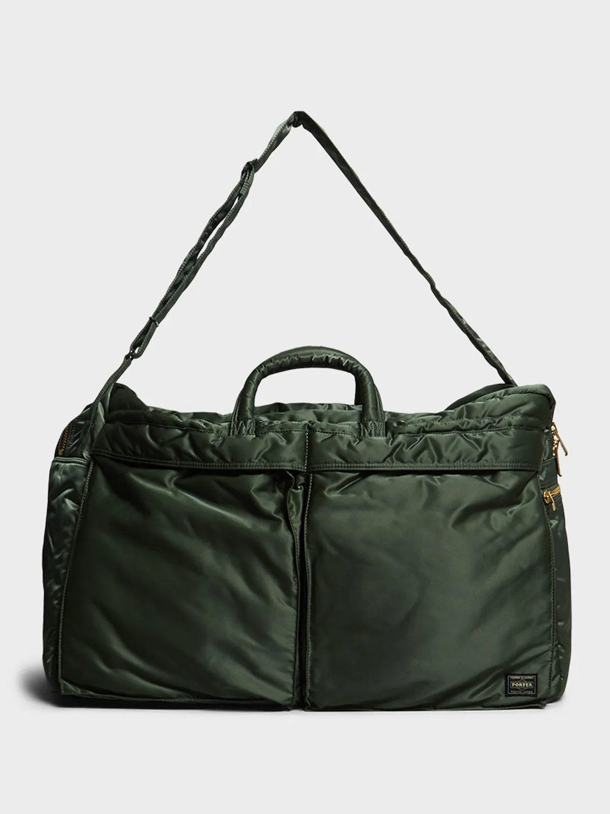 ALL NEW TANKER 2Way Duffle Bag in Sage Green