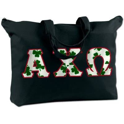 Alpha Chi Omega Shoulder Bag - BE009 - TWILL