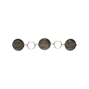 Angel Ranch® Ladies Western Buffalo Nickel Chain Belt D140001036