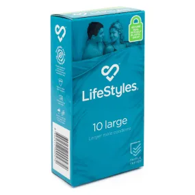 Ansell LifeStyles Large Latex Condoms