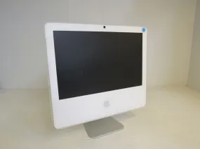 Apple iMac 17 in All In One Computer Bare Unit E White/Gray 1GB RAM A1195 -- Used