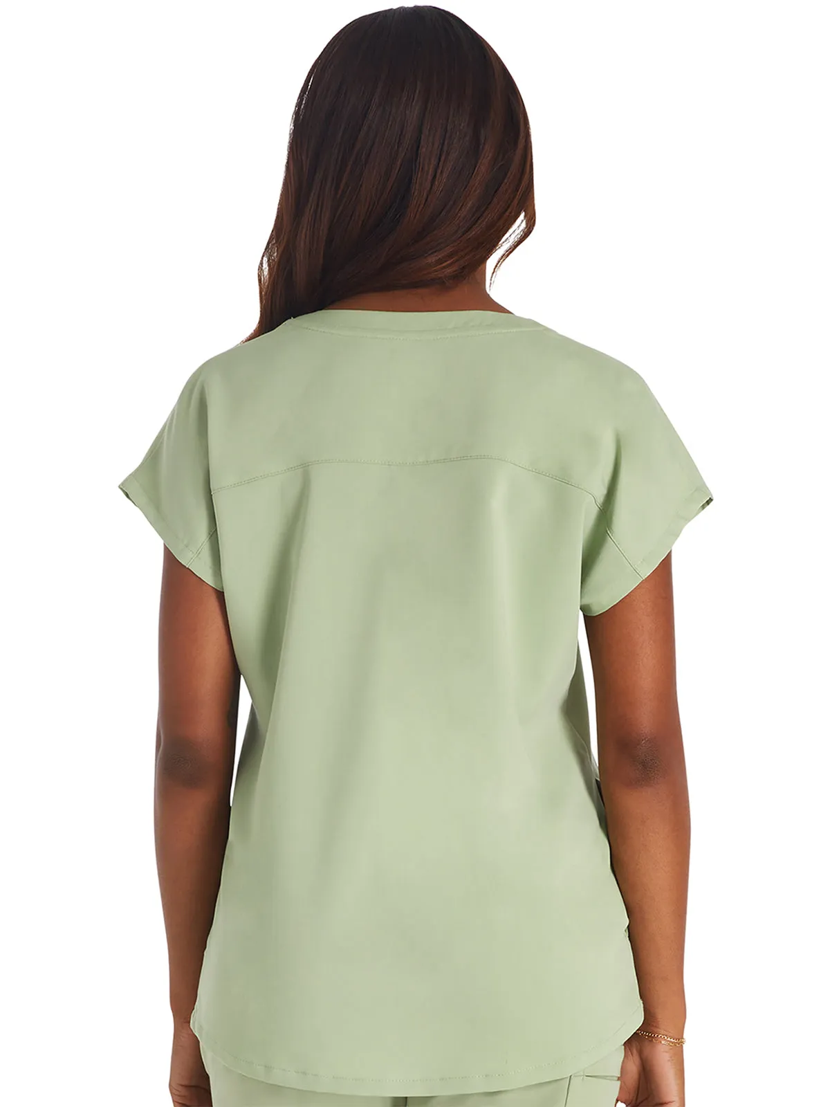 Atmos - Women's V-Neck Dolman Sleeve Scrub Top