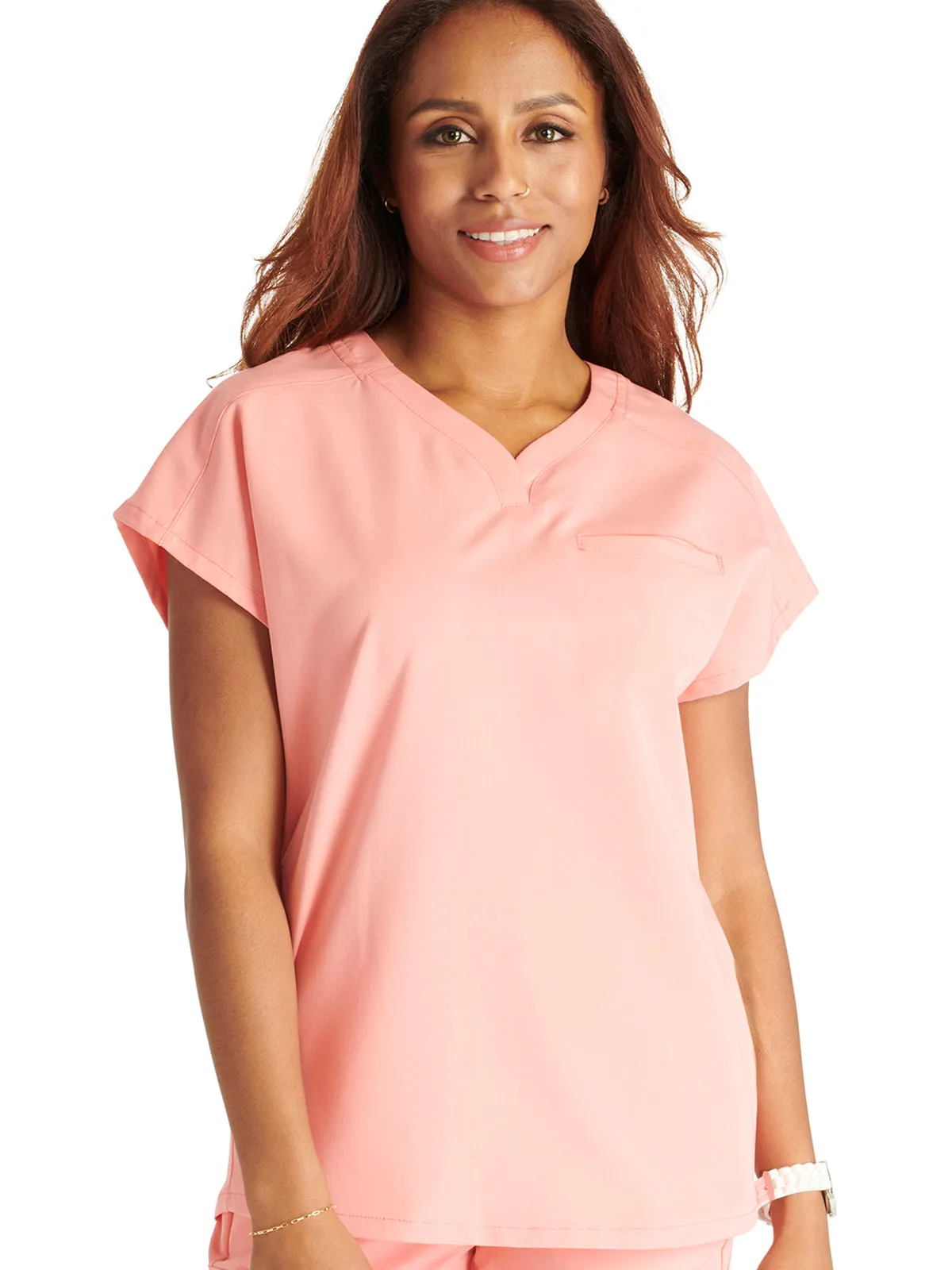 Atmos - Women's V-Neck Dolman Sleeve Scrub Top