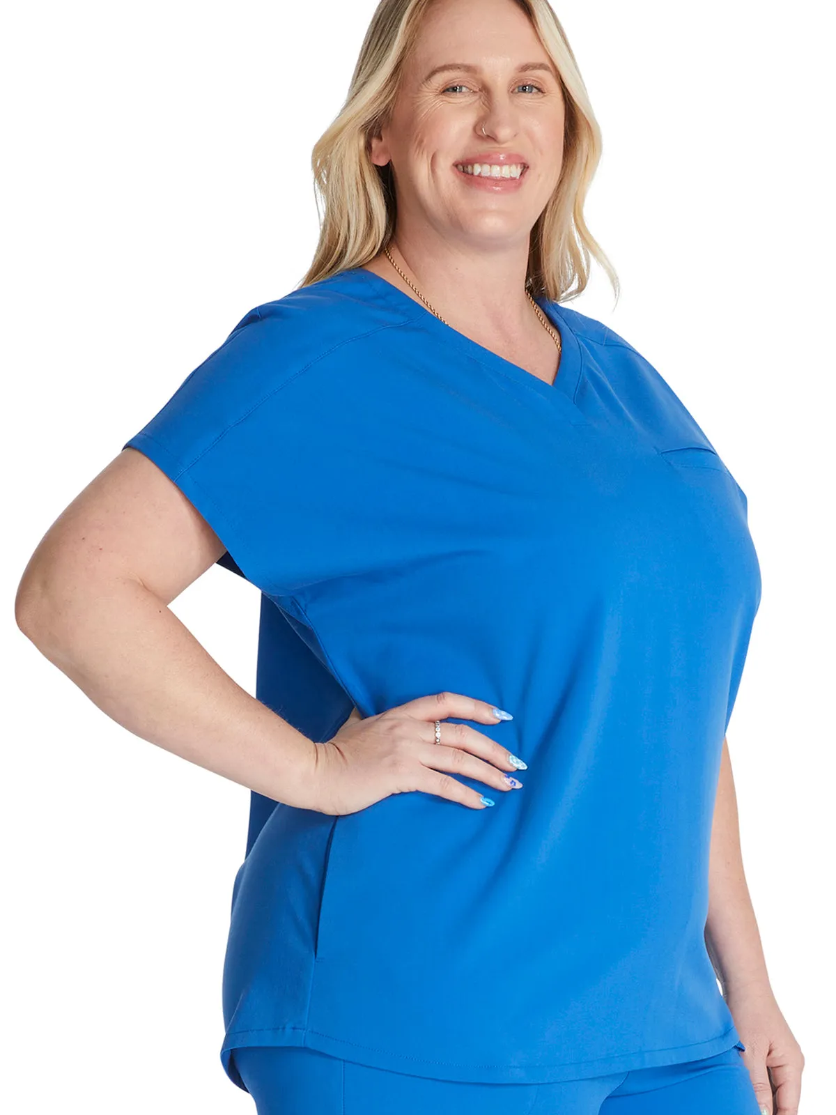 Atmos - Women's V-Neck Dolman Sleeve Scrub Top