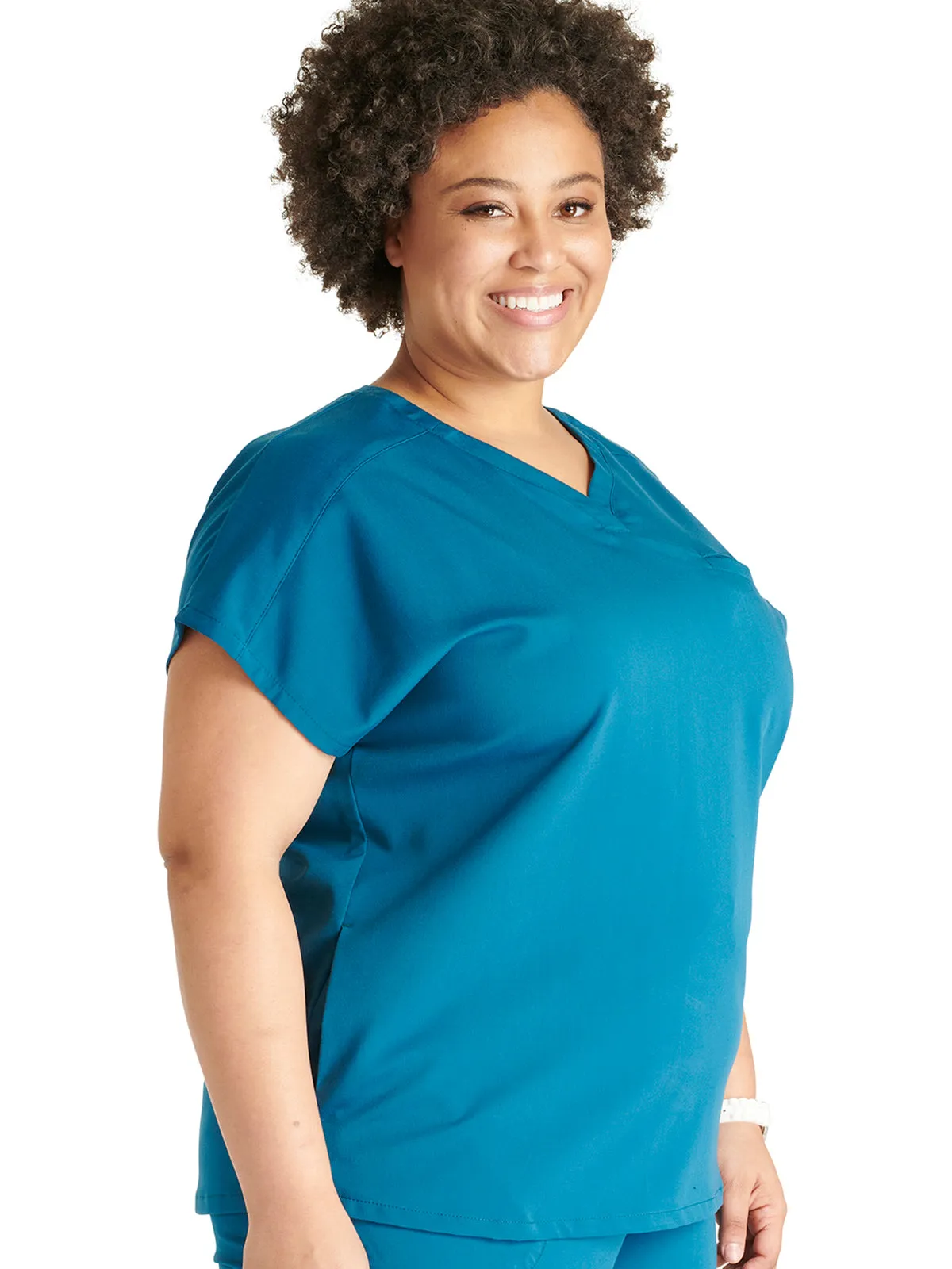 Atmos - Women's V-Neck Dolman Sleeve Scrub Top