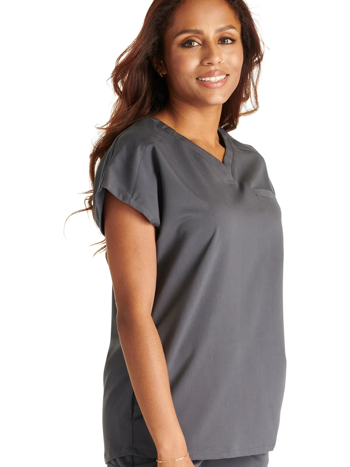 Atmos - Women's V-Neck Dolman Sleeve Scrub Top