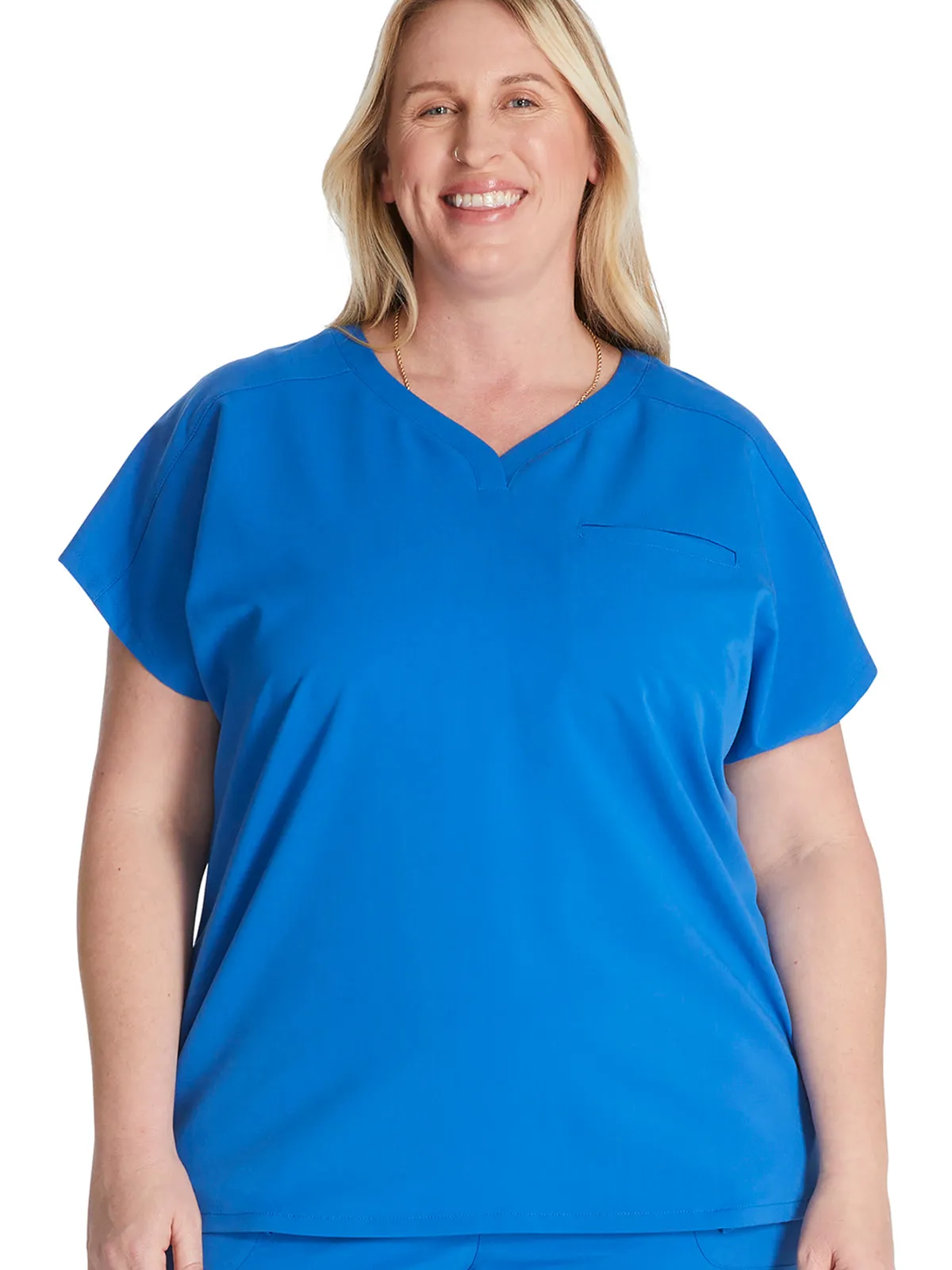 Atmos - Women's V-Neck Dolman Sleeve Scrub Top