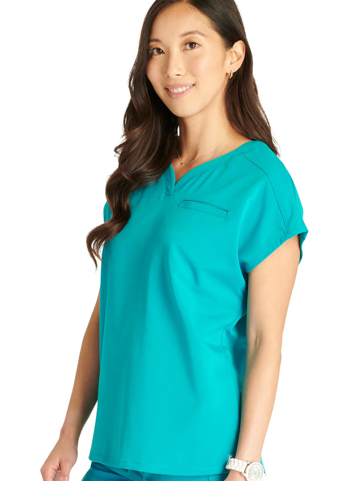 Atmos - Women's V-Neck Dolman Sleeve Scrub Top