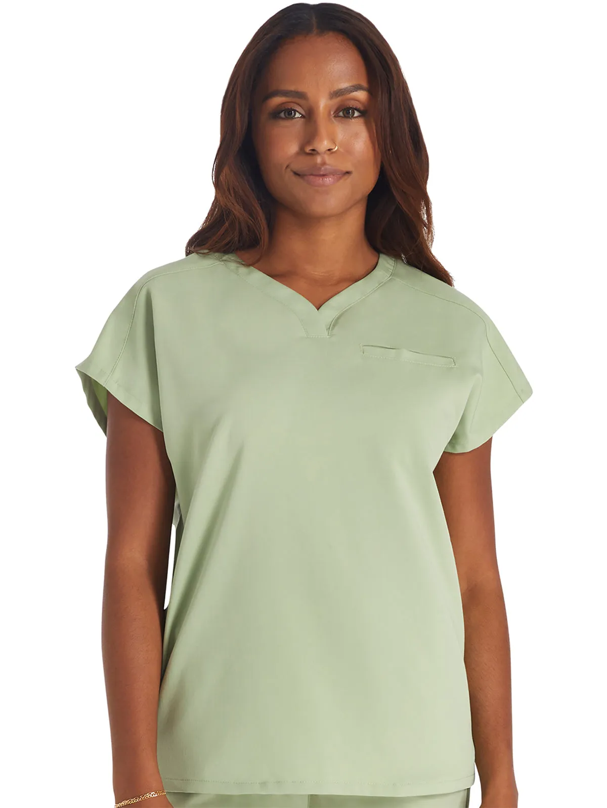 Atmos - Women's V-Neck Dolman Sleeve Scrub Top