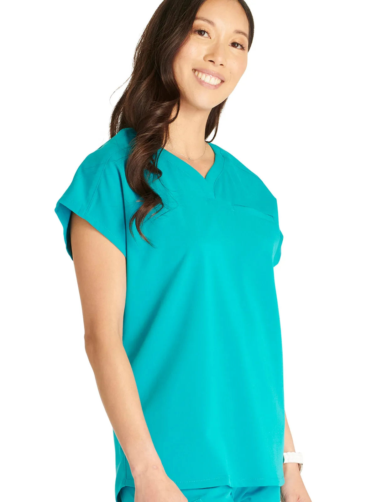 Atmos - Women's V-Neck Dolman Sleeve Scrub Top