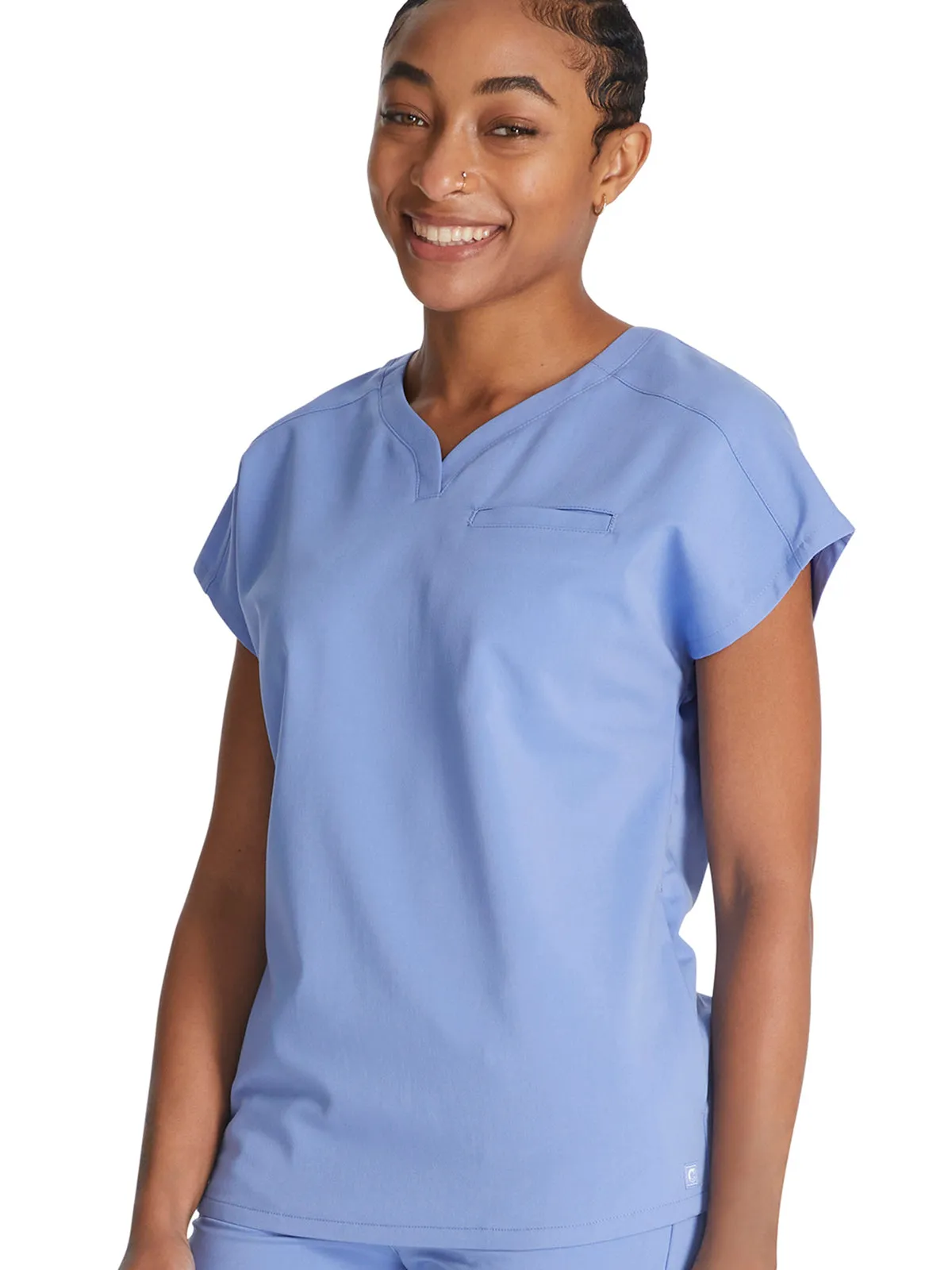 Atmos - Women's V-Neck Dolman Sleeve Scrub Top