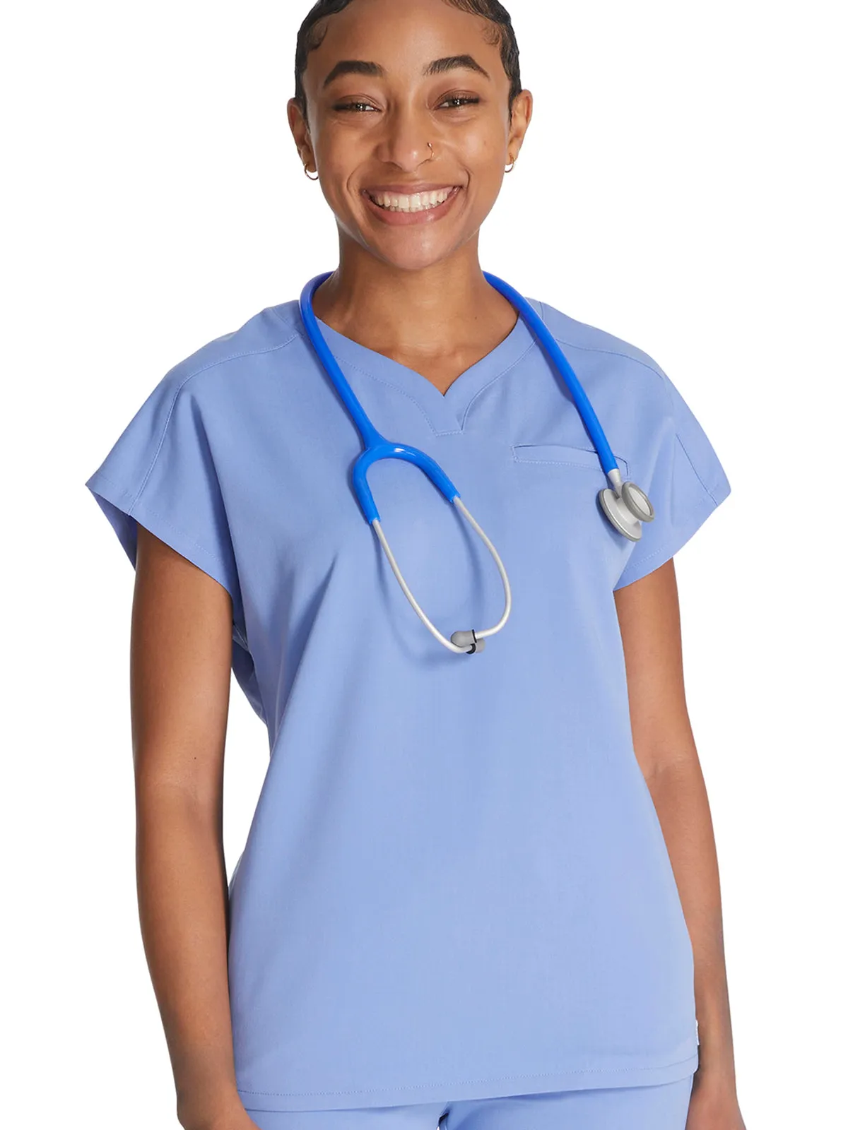 Atmos - Women's V-Neck Dolman Sleeve Scrub Top