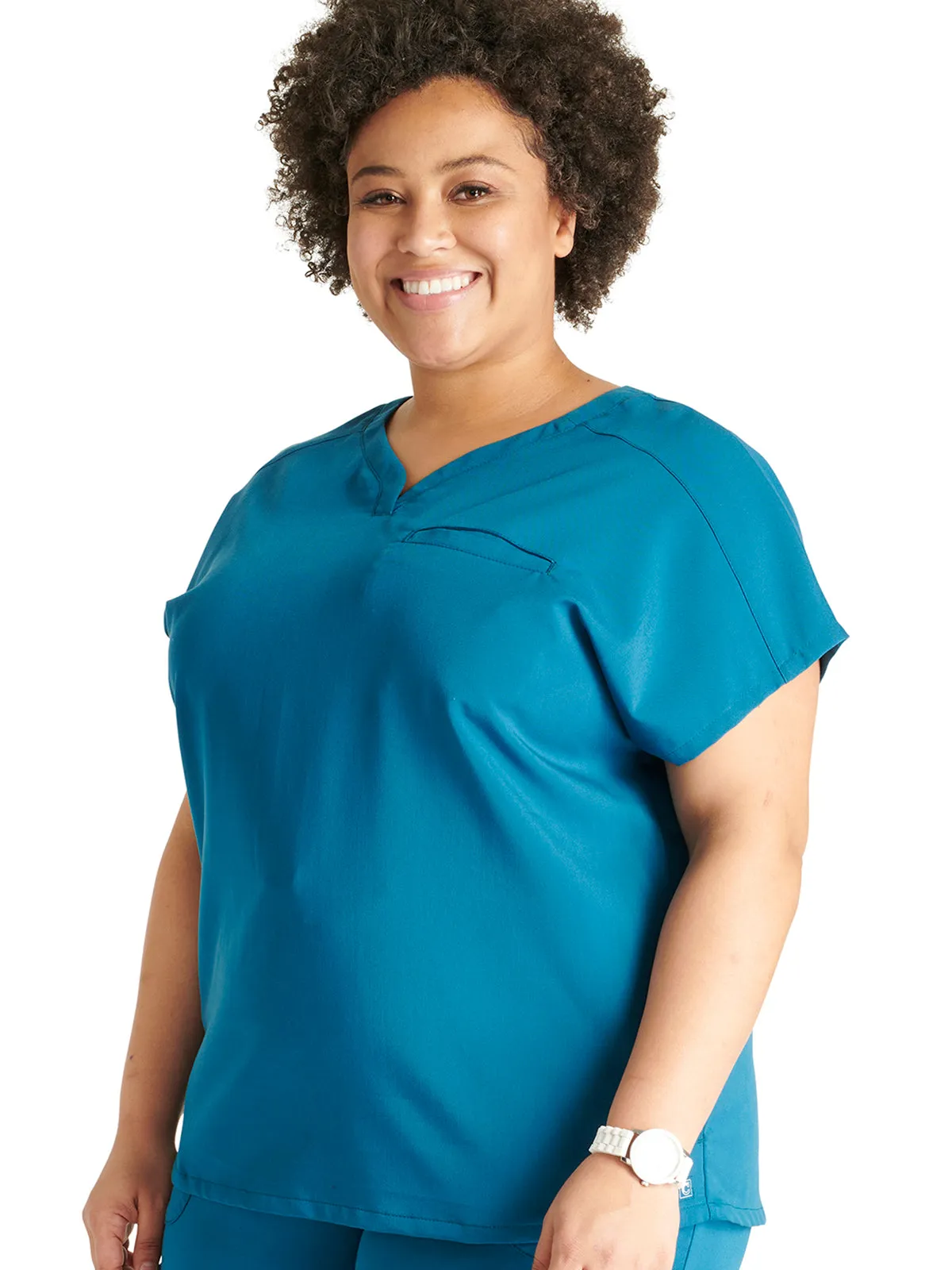 Atmos - Women's V-Neck Dolman Sleeve Scrub Top