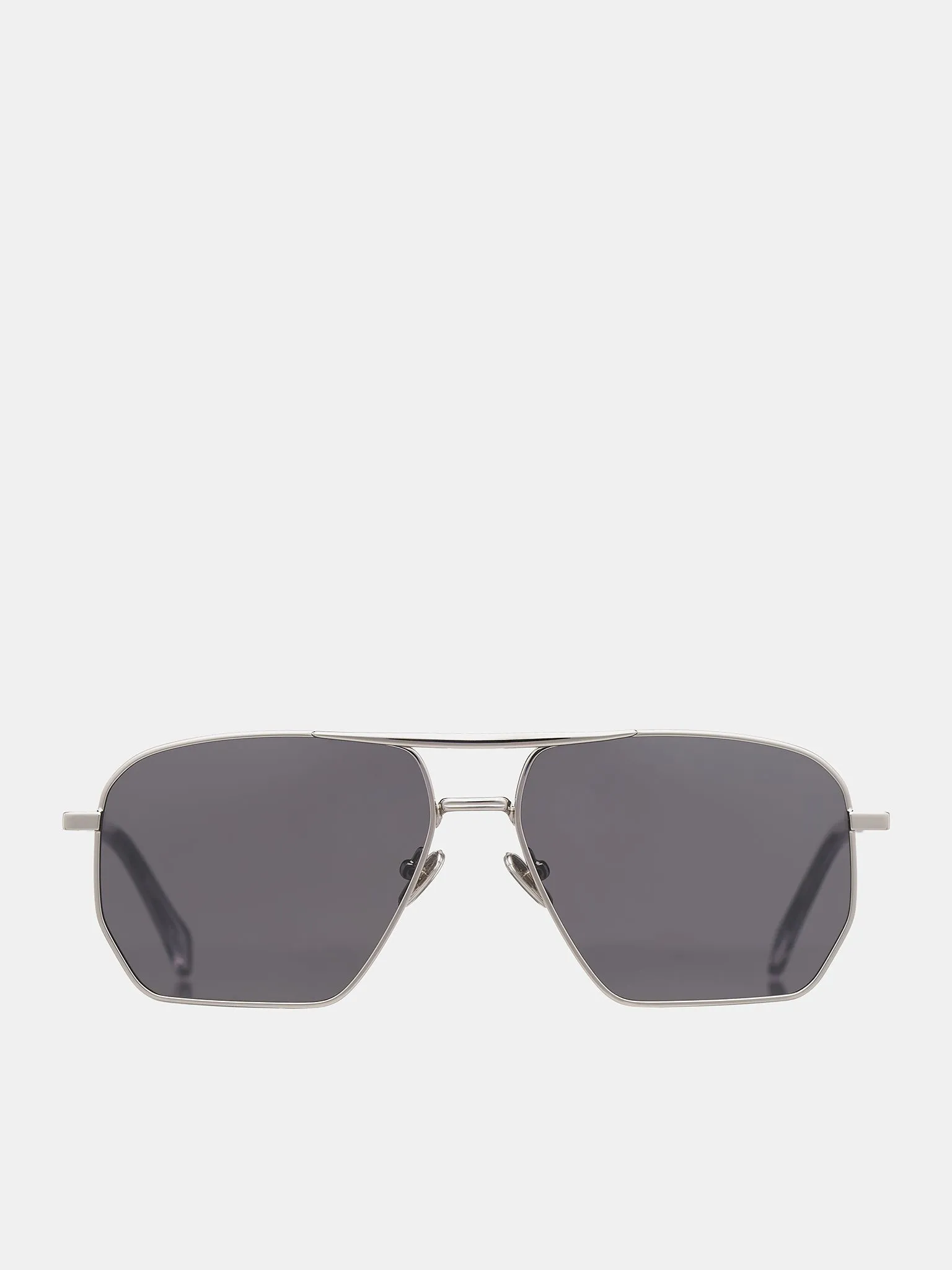 Aviator Sunglasses (COPSG07F8001-SILVER-BLACK)