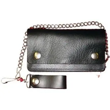 Biker Wallet Small Black