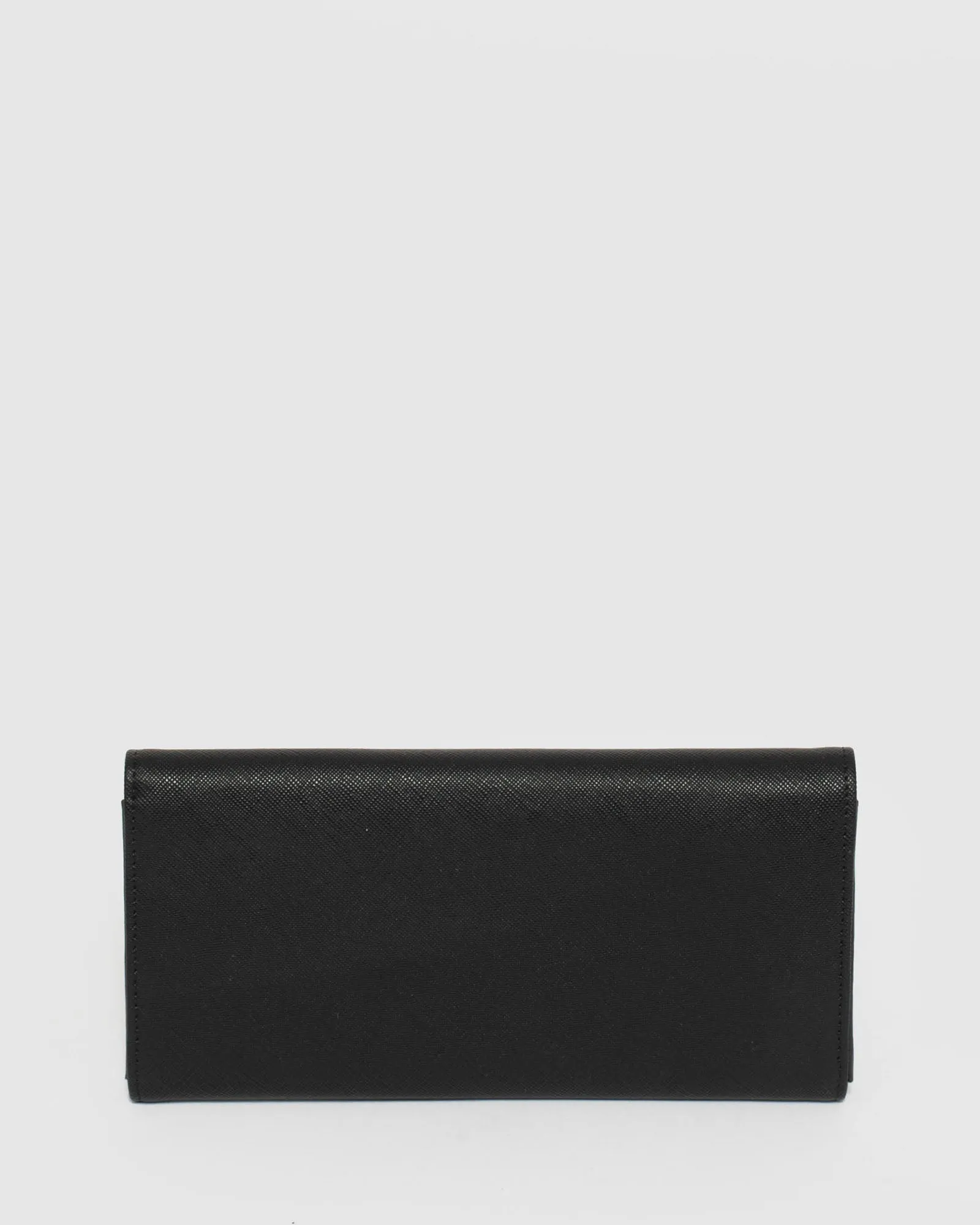 Black Natalie Edge Bar Wallet