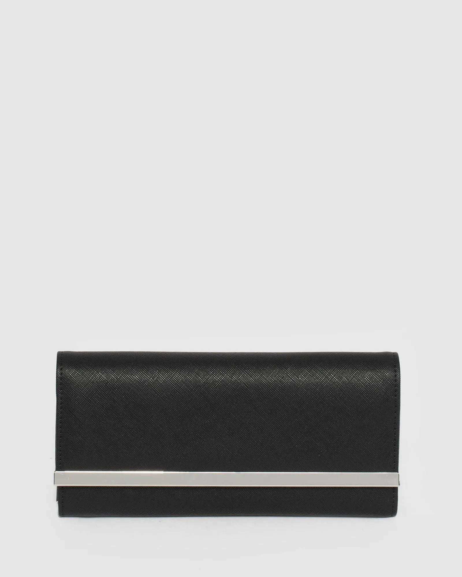 Black Natalie Edge Bar Wallet