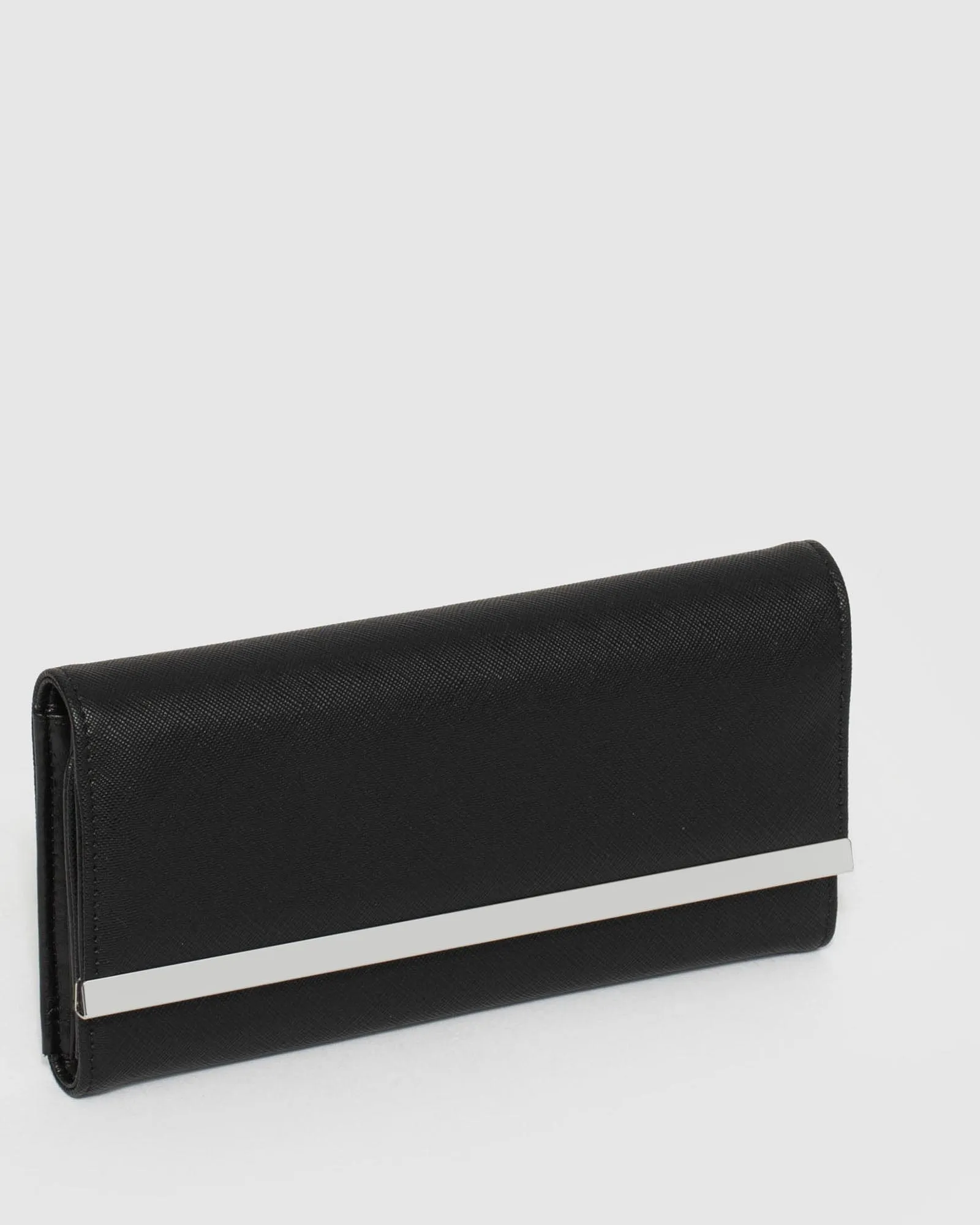 Black Natalie Edge Bar Wallet