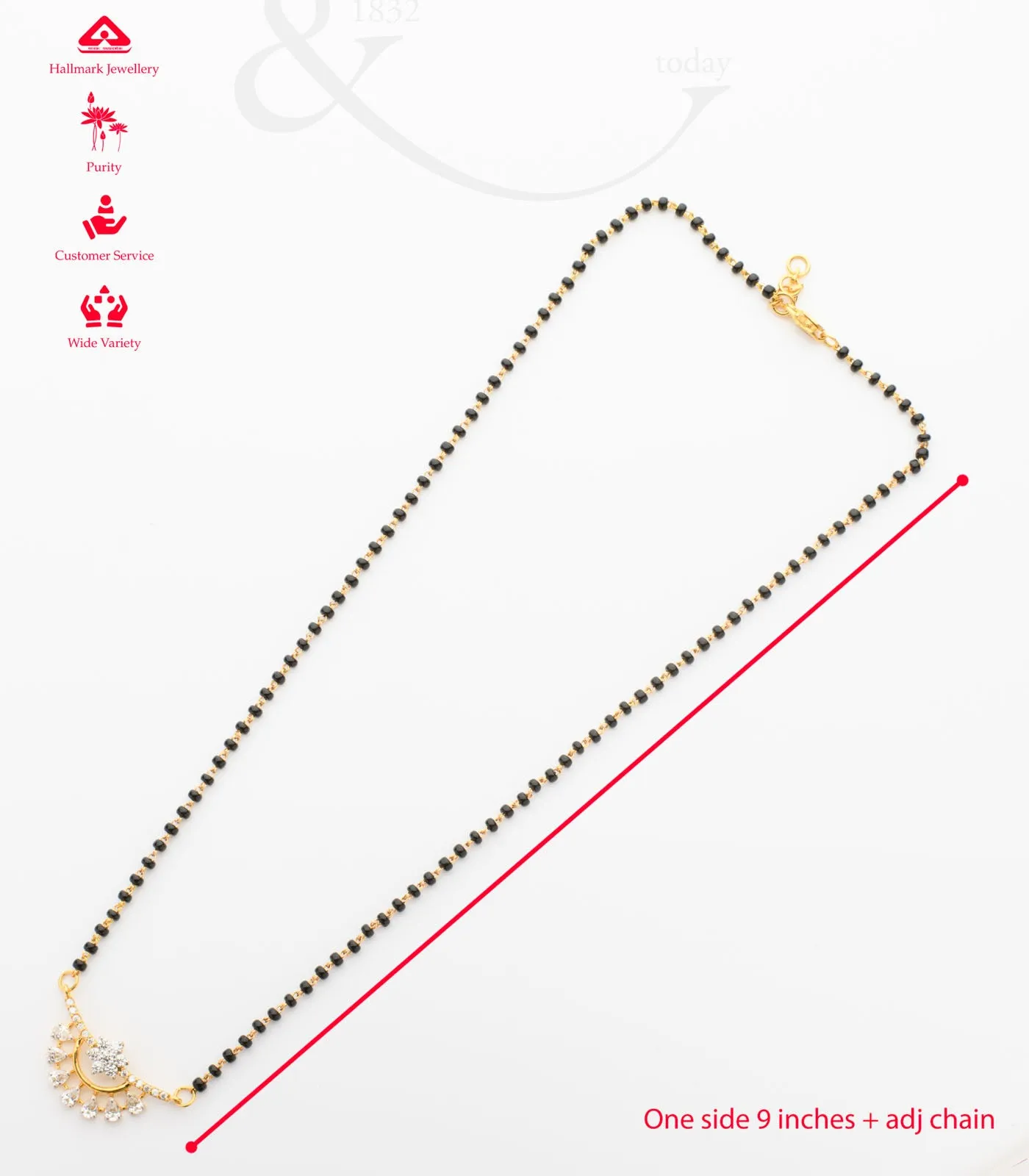 Blossom Star Pendant Mangalsutra