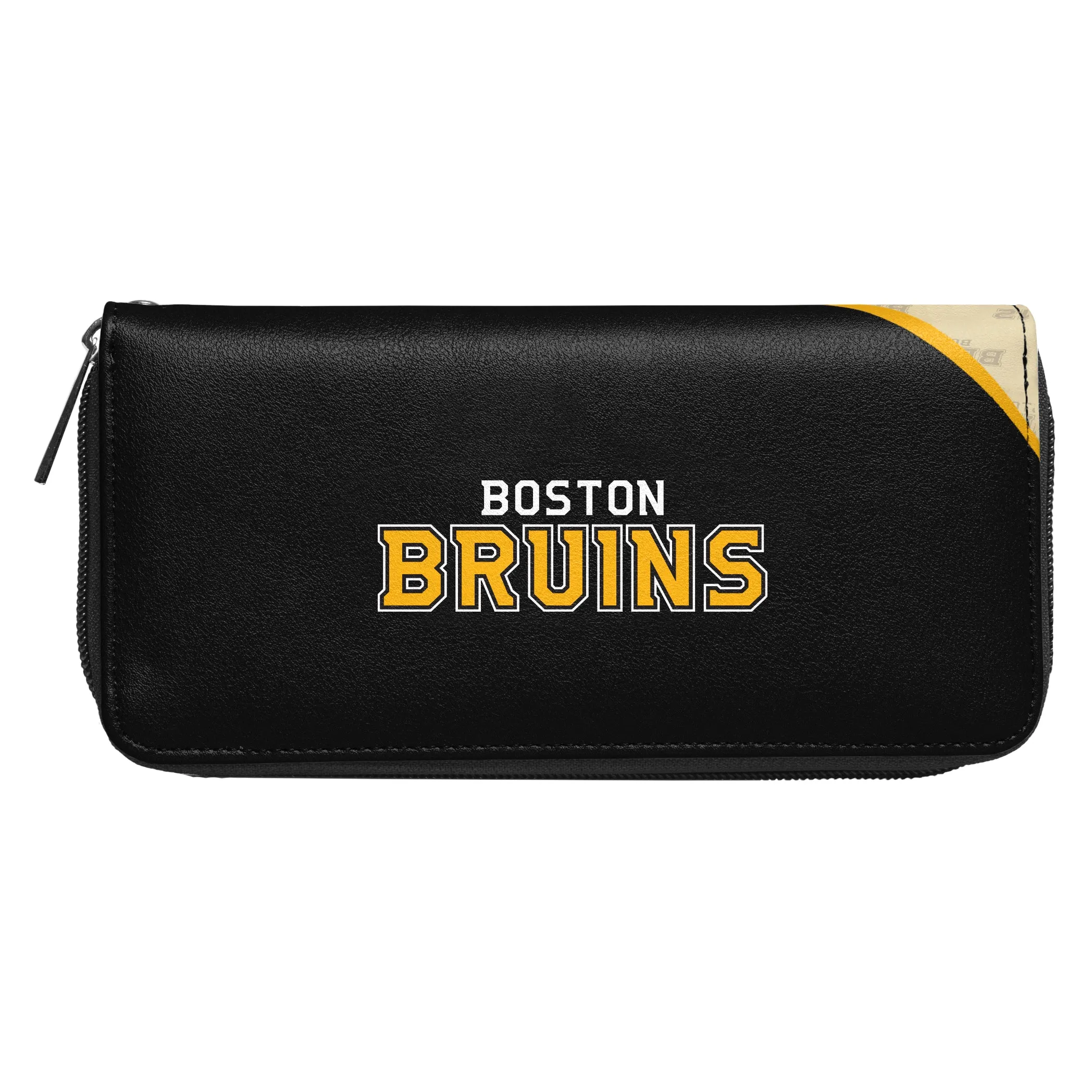 Boston Bruins Curve Zip Organizer Wallet