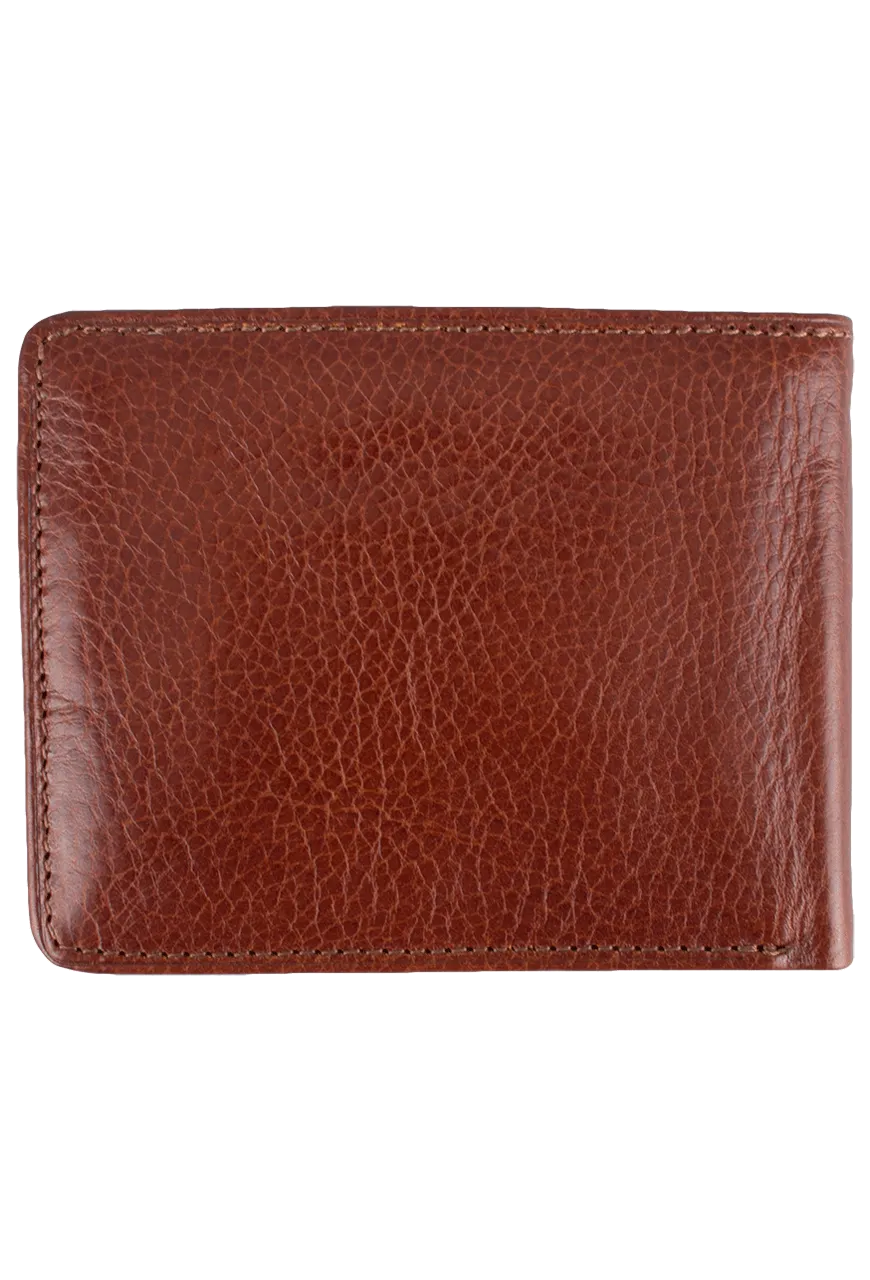 Brighton Brown Leather Carnegie Passcase Wallet