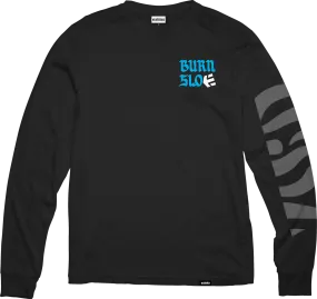 BURN SLOW L/S TEE