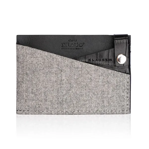 Card Holder / Light Grey Flannel