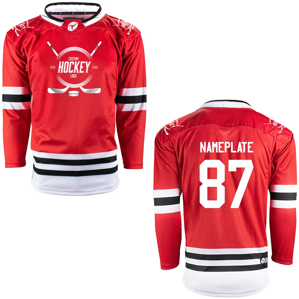 Chicago Blackhawks Firstar Gamewear Pro Performance Hockey Jersey with Customization