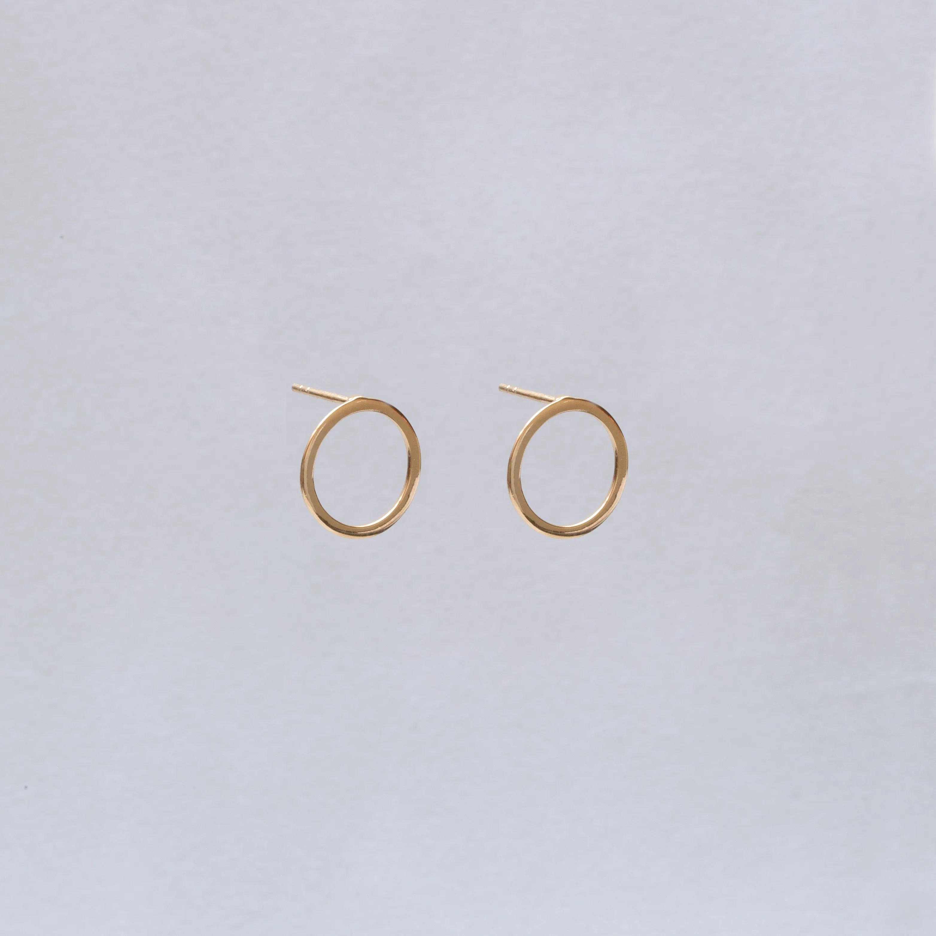 Circle Stud Earrings