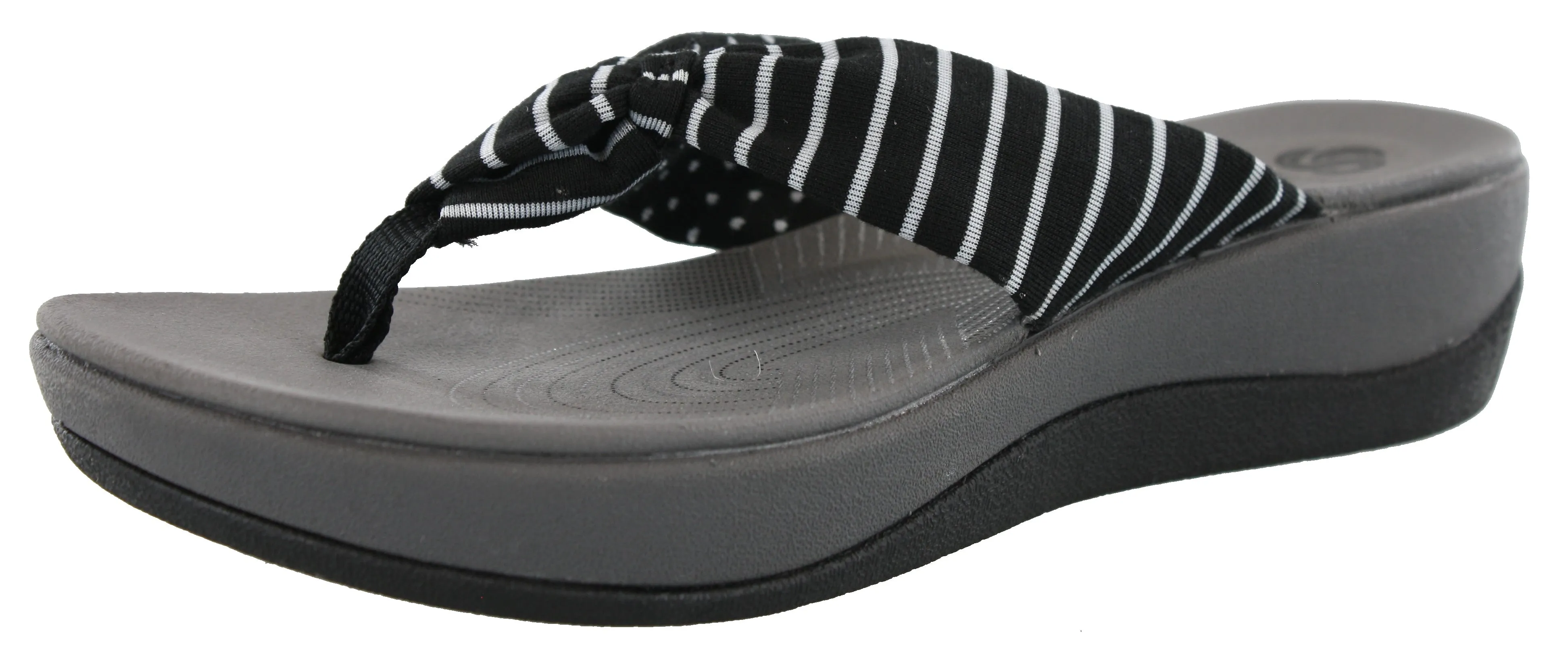 Clarks Women Arla Glison Thong Sandals with Arch Support