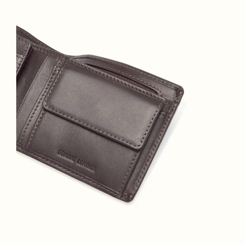 Coin Pocket Wallet - Brown