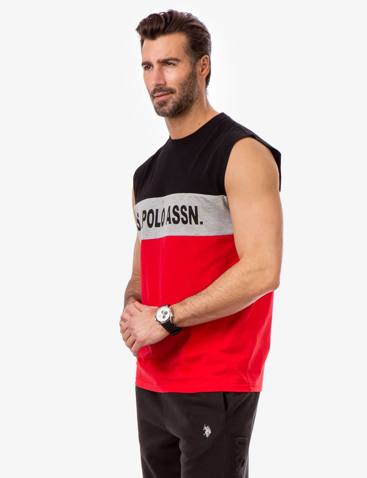 COLORBLOCK MUSCLE TANK