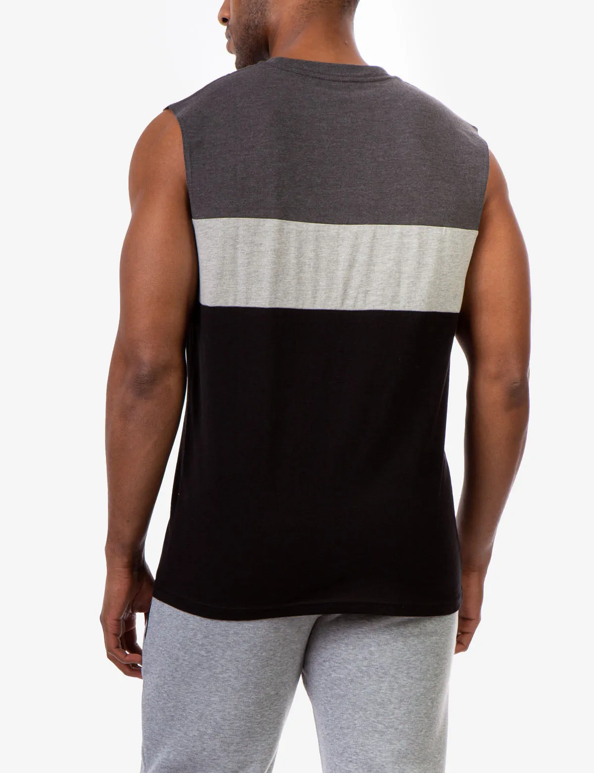 COLORBLOCK MUSCLE TANK