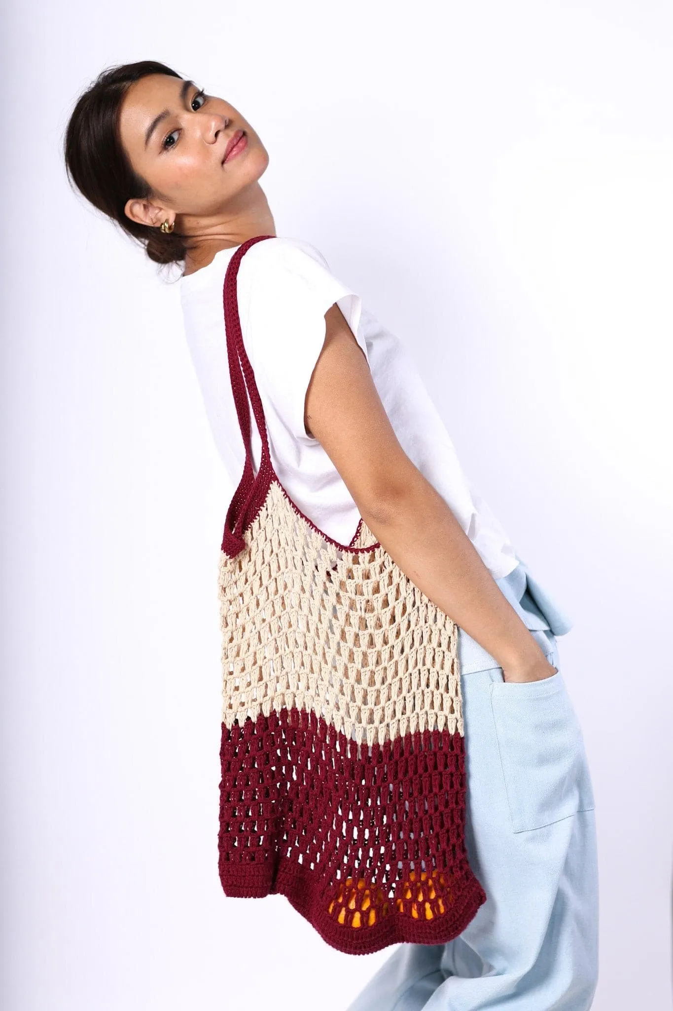 CROCHET SHOPPER BAG JASMIN