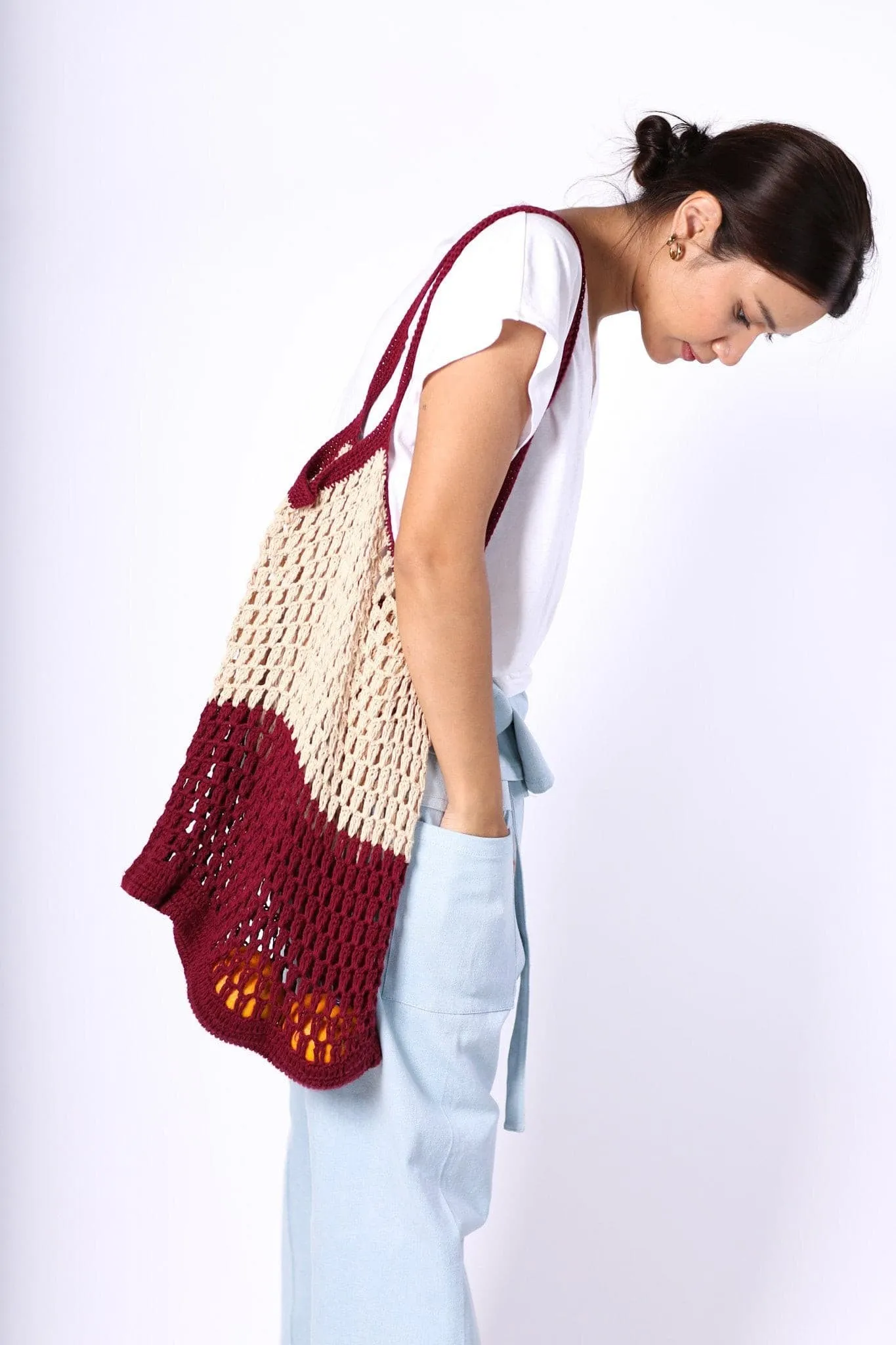 CROCHET SHOPPER BAG JASMIN