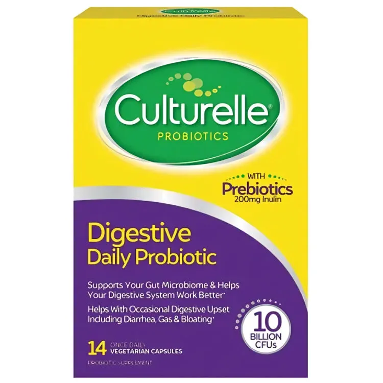 Culturelle Digestive Health Daily Probiotic Capsules For Men & Women