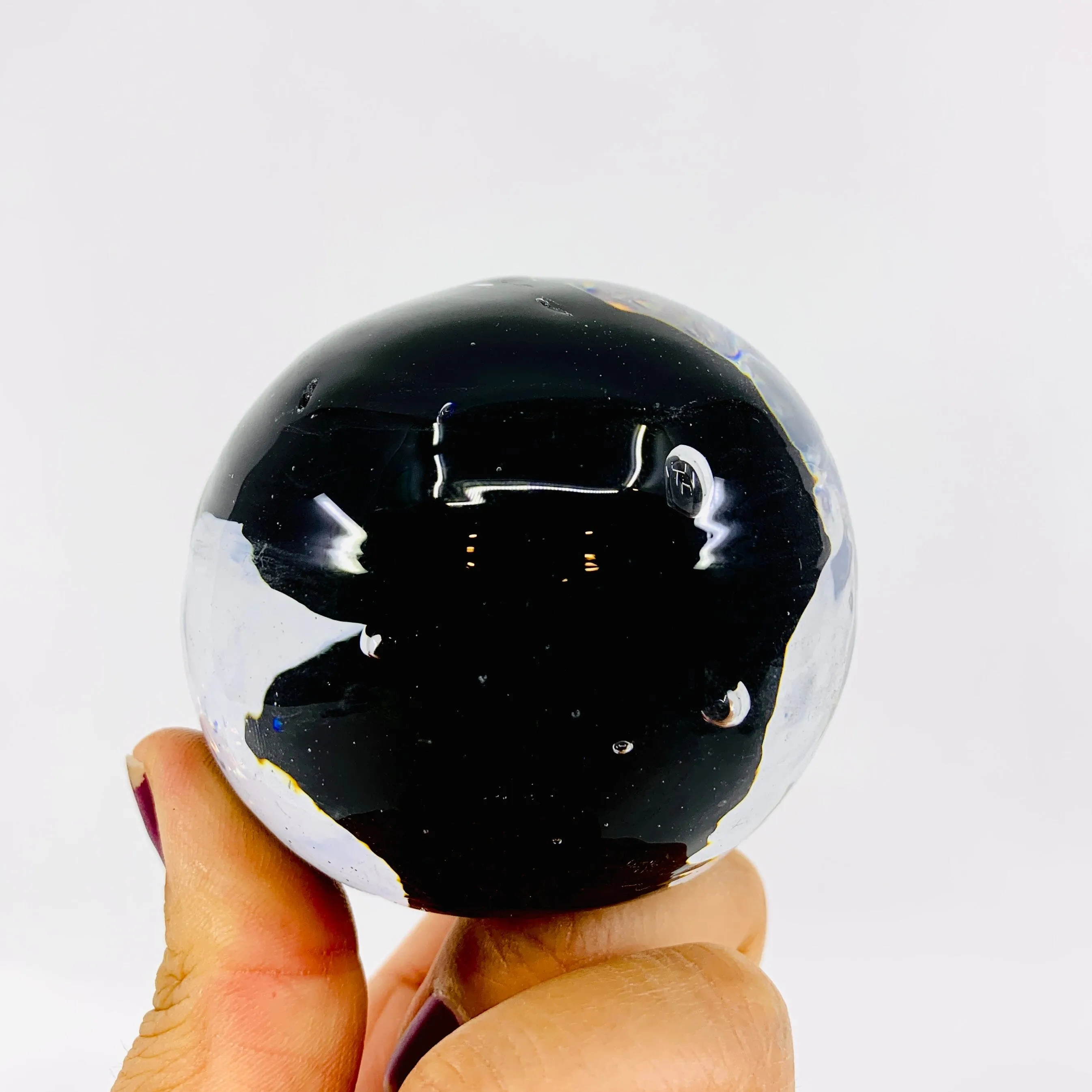 Daily Glass Paperweight 583 Black