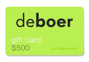 deboer gift card