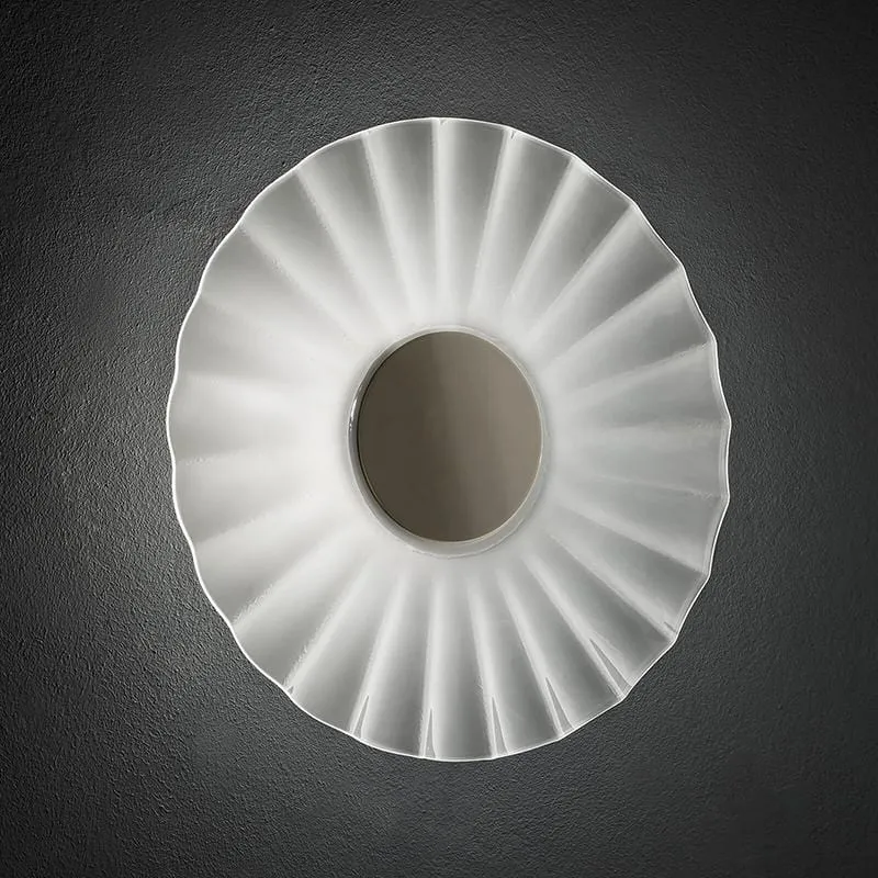 Decorative Satin Glass Wall Light