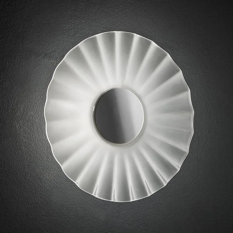 Decorative Satin Glass Wall Light