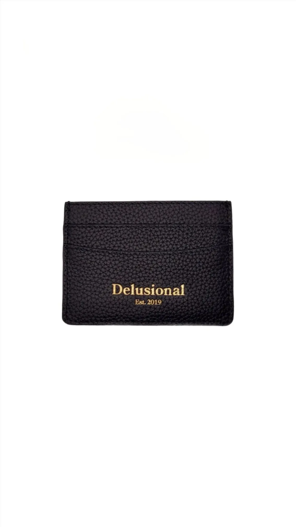 Delusional Leather Card Holder